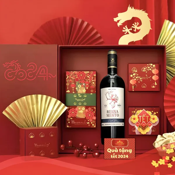 giỏ qu&agrave; Tết tặng sếp